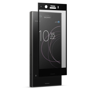 This ultra-thin tempered glass screen protector in black from Roxfit for the Sony Xperia XZ1 Compact offers toughness, high visibility and sensitivity all in one package.