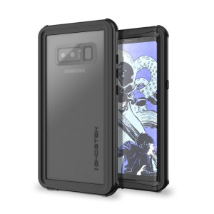 Mantenga perfectamente protegido su Samsung Galaxy Note 8 con esta increíble funda Nautical Series Waterproof de Ghostek. Podrá sumergir su dispositivo hasta 1 metro durante un máximo de 30 minutos.