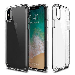 Custom moulded for the iPhone X. This crystal clear Patchworks Lumina case provides a slim fitting stylish design and reinforced protection against damage, keeping your device looking great at all times.