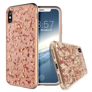 Add a touch of bling to your iPhone X, whilst keeping it well protected with the rose gold Scene Treasure Case from Prodigee. Slim, light and incredibly attractive, this case really does have it all and is screen protector friendly.