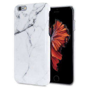 Enhance and protect your iPhone 6S with this glamorous classic white case from LoveCases. Your iPhone fits perfectly into the durable frame, while a classical marble-effect design adds a touch of historic prestige to your already-gorgeous device.