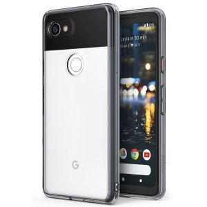 Proteja la parte trasera y los bordes de su con esta increíble y elegante funda Fusion de Ringke.