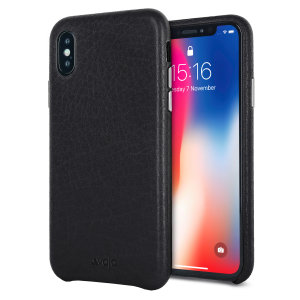 Treat your iPhone X to exquisite handmade craftsmanship and the highest quality materials. Featuring genuine Floater and Caterina leather, the Vaja Grip Slim premium leather shell case in black is something very special indeed.