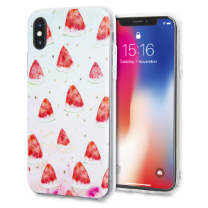 LoveCases iPhone X Gel Case - What A Melon Paradise Lust
