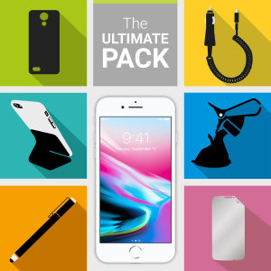 The Ultimate Pack for the iPhone 8 consists of fantastic must have accessories designed specifically for your device.