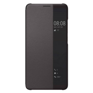 Protect your Huawei Mate 10 Pro's screen and keep to date with the time and notifications thanks to the intuitively designed smart view window in the brown Huawei flip case. Crafted from the finest materials, the case provides a sophisticated feel.
