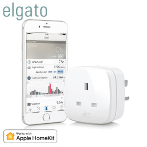 Save energy and conveniently turn electronic appliances on and off with your Apple HomeKit compatible device using Elgato Eve Energy. This smart, wireless plug enables you to have complete control over your appliances both at home and while on the move.