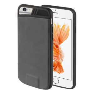 Protégez et rechargez simultanément votre iPhone 7 / 6S / 6 à l'aide de cette astucieuse coque 4smarts VoltBeam en coloris noir. Robuste et relativement mince, elle offre une protection optimale contre les chocs, rayures et autres dommages, tout en vous permettant de recharger votre smartphone sans le moindre fil à l'aide de la technologie de chargement sans fil Qi (plaque de chargement vendue séparément).