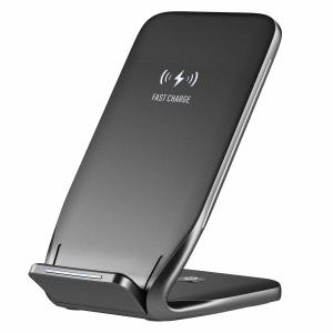 Charge your Qi compatible device wirelessly with the versatile Fast Wireless Charging Stand from Rock. Convenient, stylish and well crafted, the Rock W3 Fast Wireless Charger features dual coil technology for increased range and efficiency.