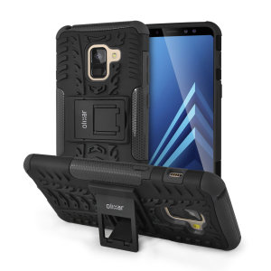 Olixar ArmourDillo Samsung Galaxy A8 2018 Protective Deksel - Svart