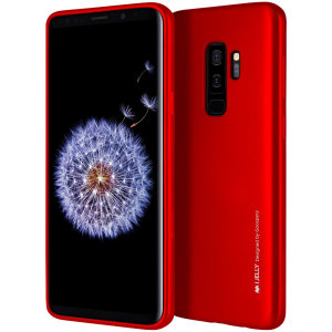 A premium gel case for your shiny new Samsung Galaxy S9 Plus. The Mercury Goospery iJelly features a robust high quality TPU gel material in superb-looking red, that will take all the knocks and look fabulous while doing so.