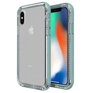 Protect your iPhone X and gear up for adventures with this all new Lifeproof NEXT tough case in stunning Seaside Blue. Experience the best of both worlds - a sleek and refined protection, and an unobstructed access to all of the iPhone X's features.