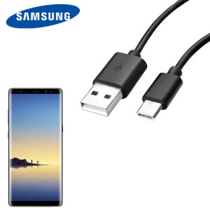 Cable de carga oficial Samsung USB-C Galaxy Note 8 - Negro