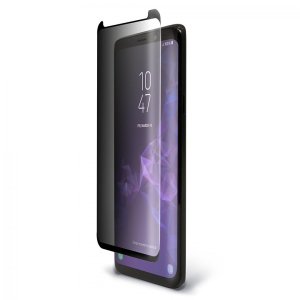 Keep your Samsung Galaxy S9 Plus safe and secure with this curved, tempered glass Pure Arc Privacy screen protector from BodyGuardz. Features privacy filter and edge-to-edge protection with full touch sensitivity.