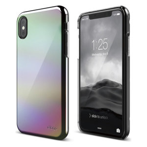 The Slim Fit 2 Case for iPhone X in rainbow from Elago, provides substantial protection for your device, all in a slim, lightweight and truly eye-catching design. Features an open button ergonomic build without any extra bulk.