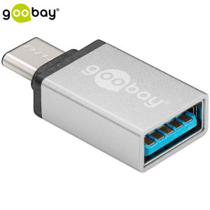 Turn your USB-C port into a full-sized USB A 3.0 input with this Goobay USB-C adapter. Use memory sticks, card readers, keyboards and more on your USB Type-C device. With up to 5Gbps transfer rate, your files will copy quickly.