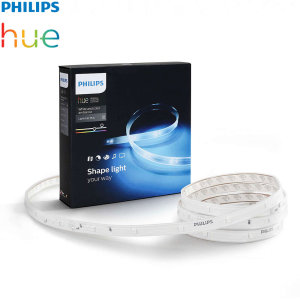 Add to your existing Philips Hue setup with these official Philips Hue LightStrip Plus LED wireless striplights. With ample flexibility you can easily install under bars / cabinets or behind entertainment systems to create a custom, immersive experience.