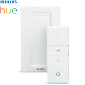 Control your Philips Hue lights with ease with this official wireless dimmer switch. Control which lighting scene is used, adjust the brightness and even detach the remote from the magnetic holder for ease of use.