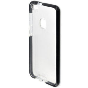 Protect your Huawei P10 Lite with this unique bumper-style black and clear AIRY-SHIELD from 4smarts, featuring certified shock protection according to MIL-STD-810G 516.6.