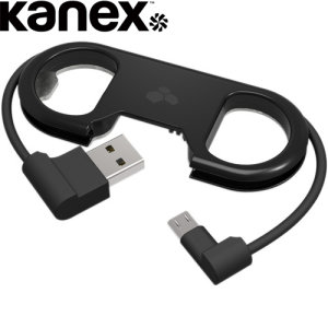 Sync and charge your Micro USB devices with this ingenious Short Micro USB cable by Kanex. Coming in a compact casing so that you can easily pick it up and go. Also featuring a bottle opener and key chain hook, this cable is perfect for use on the go.