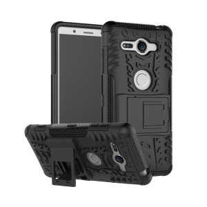 Skydda din Xperia XZ2 Compact med ArmourDillo Hybrid-skalet från Olixar, som består av ett inre TPU-skal och ett yttre stöttåligt skelett. Ett skal för dig som vill skydda din telefon och vill ge den riktigt modern look.