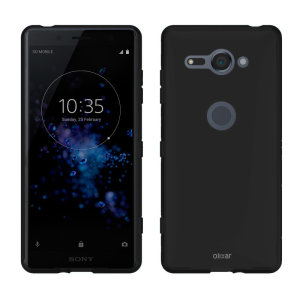 Custom moulded for the Sony Xperia XZ2 Compact, this solid black FlexiShield case by Olixar provides slim fitting and durable protection against damage.