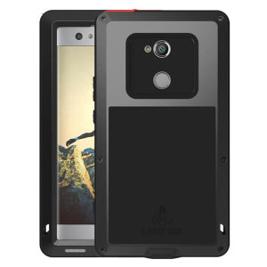 Protect your Sony Xperia XA2 with one of the toughest and most protective cases on the market, ideal for helping to prevent possible damage from water and dust - this is the black Love Mei Powerful Protective Case.