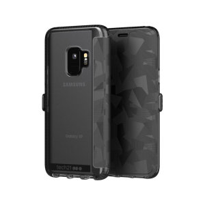 The Evo Wallet case by Tech21 carefully surrounds your Galaxy S9 with a slim-fitting see-through back case and a tactile, abstract-patterned folio cover. Evo Wallet case comes with 2 concealed slots for your debit, credit or personal ID cards.