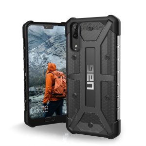 The Urban Armour Gear Plasma semi-transparent tough case in Ash grey and black for the Huawei P20 features a protective case with a brushed metal UAG logo insert for an amazing rugged and stylish design.