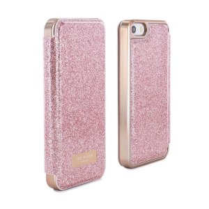 Ever wanted to check how you're looking on the go? With the Ted Baker Pritsie Mirror Folio case for iPhone SE, you can do just that thanks to a concealed mirror on the inside of the case's flip cover. This slimline case also offers excellent protection.