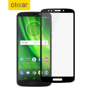 This ultra-thin full cover tempered glass screen protector for the Motorola Moto G6 Play offers toughness, high visibility and sensitivity all in one package.