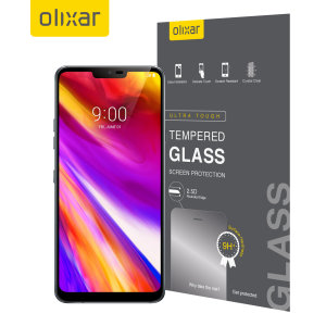 Olixar LG G7 Tempered Glass Displayschutz