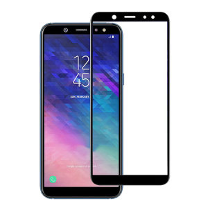 Keep your Samsung Galaxy A6 2018's screen in pristine condition with this Olixar Tempered Glass screen protector, designed to cover and protect even the edges of the phone's display. This protector also has black edges that match the phone perfectly.