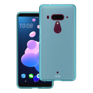 Olixar FlexiShield HTC U12 Plus Gel Case - Coral Blue