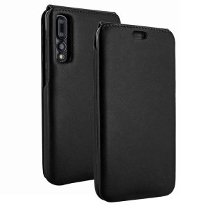 Handmade and designed for the Huawei P20 Pro, this black Piel Frama iMagnum case boasts genuine leather and the same stunning attention to detail seen in all Piel Frama cases.