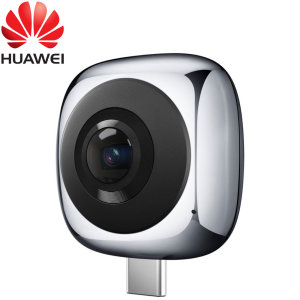Capture 5K photos and 2K videos in 360° VR and relive your favourite memories with the Official Huawei EnVizion 360 Panoramic Camera for compatible Huawei USB-C smartphones. This camera creates immersive, VR experiences when used with a VR headset.