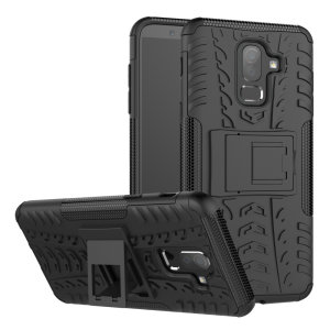 Olixar ArmourDillo Samsung Galaxy J8 2018 Protective Case - Black