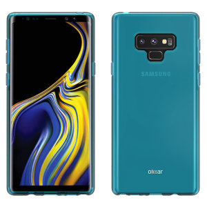 Custom moulded for the Samsung Galaxy Note 9. This blue Olixar FlexiShield case provides a slim fitting stylish design and durable protection against damage, keeping your device looking great at all times.