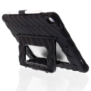 The multi-angle Hideaway Stand Case from Gumdrop for the iPad Pro 10.5 inch features reinforced rubber bumpers and a built-in slot for the Apple Pencil, allowing you to keep your new iPad safe and secure at all times.