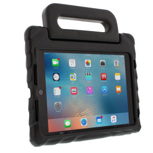 The FoamTech Case in black from Gumdrop for the iPad Pro 9.7 / Air 2 features a form fitted foam construction with a built in handle and stand, allowing you to keep your precious new iPad safe and secure at all times.