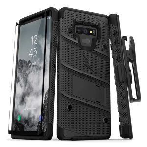 Die Zizo Bolt Series Hülle für das Samsung Galaxy Note 9 sorgt für extremen Schutz und wird mit Holster und Gürtelclip mitgeliefert