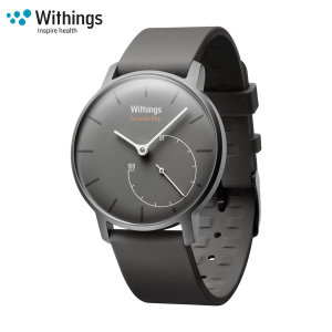The beauty of analogue with the intelligence of digital, the Withings Activité Pop in shark grey is a watch featuring a classic analogue design that includes built-in fitness tracking that connects to your smartphone for activity data monitoring.