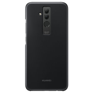 This official Huawei protective case in black for Mate 20 Lite offers excellent protection while maintaining your device's sleek, elegant lines. Reinforced corners provide extra shock absorption.