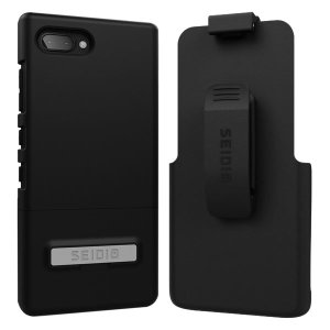 A sleek and slimline soft-touch black case for the BlackBerry KEY2 that offers superb protection yet adding very little bulk to your phone. The Combo includes the SURFACE holster for the KEY2, so you can clip your phone to your belt.