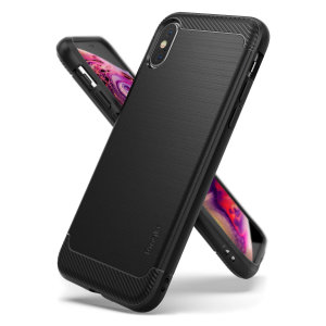 Provide your iPhone XS with sleek, yet heavy duty protection and premium brushed metal look offering Ringke Onyx case. The precision-cut design and anti-slip finish will preserve the aesthetic and offer a great comfort whilst using iPhone XS.