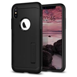 De Slim Armor-hoes voor de iPhone XS heeft schokabsorberende technologie die speciaal is ontwikkeld om het apparaat te beschermen tegen schokken vanuit elke hoek.
