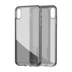 Protect your iPhone XR and keep it looking as good as new with the Pure Tint case in carbon by Tech21. Despite being ultra-thin and lightweight, the case protects your device from drops of up to 10 feet!
