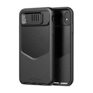Protect your iPhone XS and keep it looking as good as new with the Evo Max tough case in black by Tech21. Despite being lightweight, the Evo Max case protects your device from drops of up to 14 feet, while the lens cover keeps your camera safe & clean