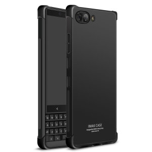 Custom moulded for the BlackBerry Key2, this solid black IMAK case provides slim fitting and durable protection against damage.