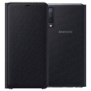 Bescherm de achterkant, zijkanten en het scherm van je Samsung Galaxy A7 2018 tegen schade terwijl je je meest vitale kaarten bij de hand hebt met de Officieel Wallet Cover Case van Samsung.